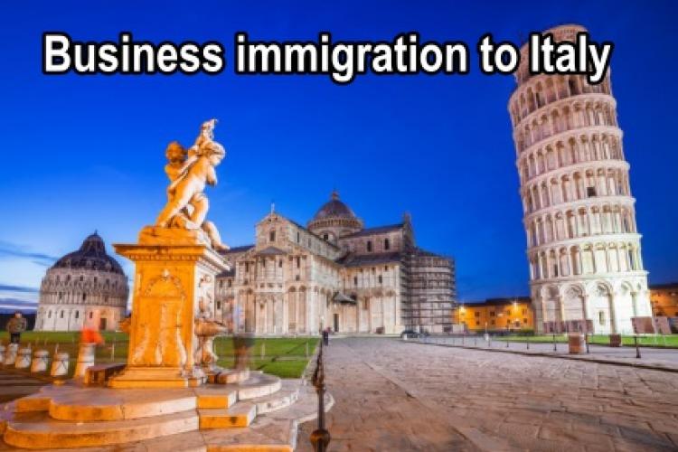 Business immigration Italy